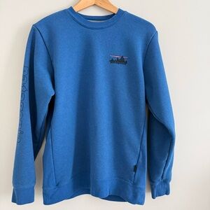 Patagonia ‘73 Skyline Uprisal Sweatshirt Endless Blue Men’s Small Women’s Medium